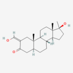 Molecular structure of Oxymetholone