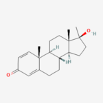 Molecular structure of Methandrostenolone