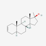 Molecular structure of Desoxymethyltestosterone