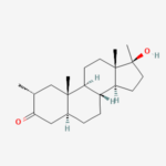 Molecular structure of Methasterone