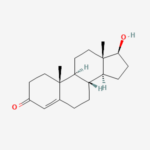 Molecular structure of Testosterone