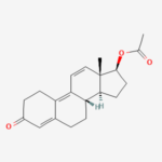 Molecular structure of Trenbolone acetate