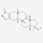 Molecular structure of Stanozolol