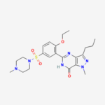 Molecular structure of Sildenafil