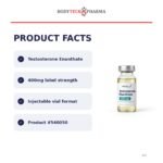 Testosterone Enanthate 400mg product facts