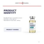 Testosterone Propionate 100mg product identity