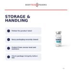 Semax 5mg storage and handling information