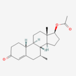 Molecular structure of Trestolone acetate